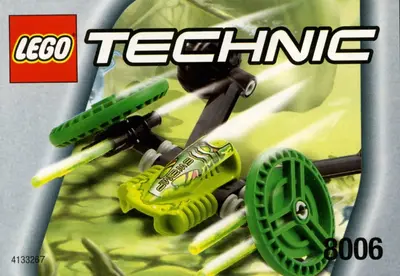 LEGO Technic 8006 Swamp Craft set
