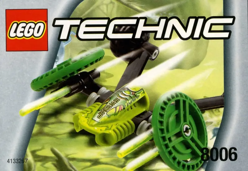LEGO Technic 8006 Swamp Craft set