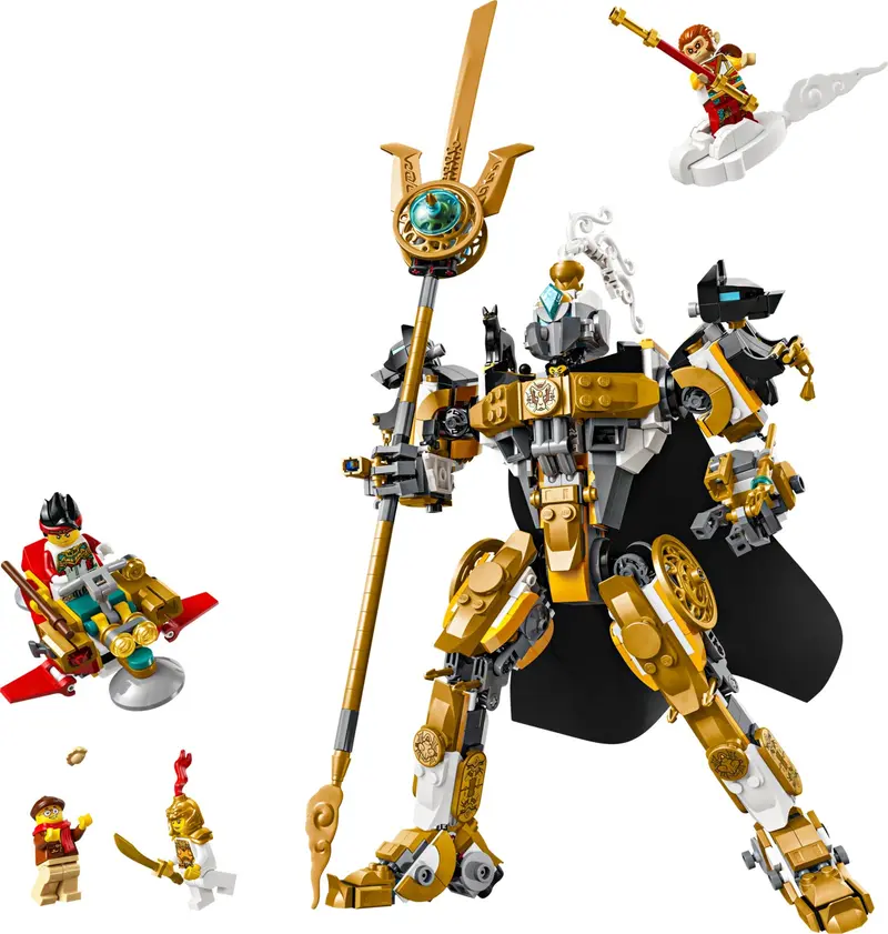 LEGO Monkie Kid 80065 Erlang's Celestial Mech set