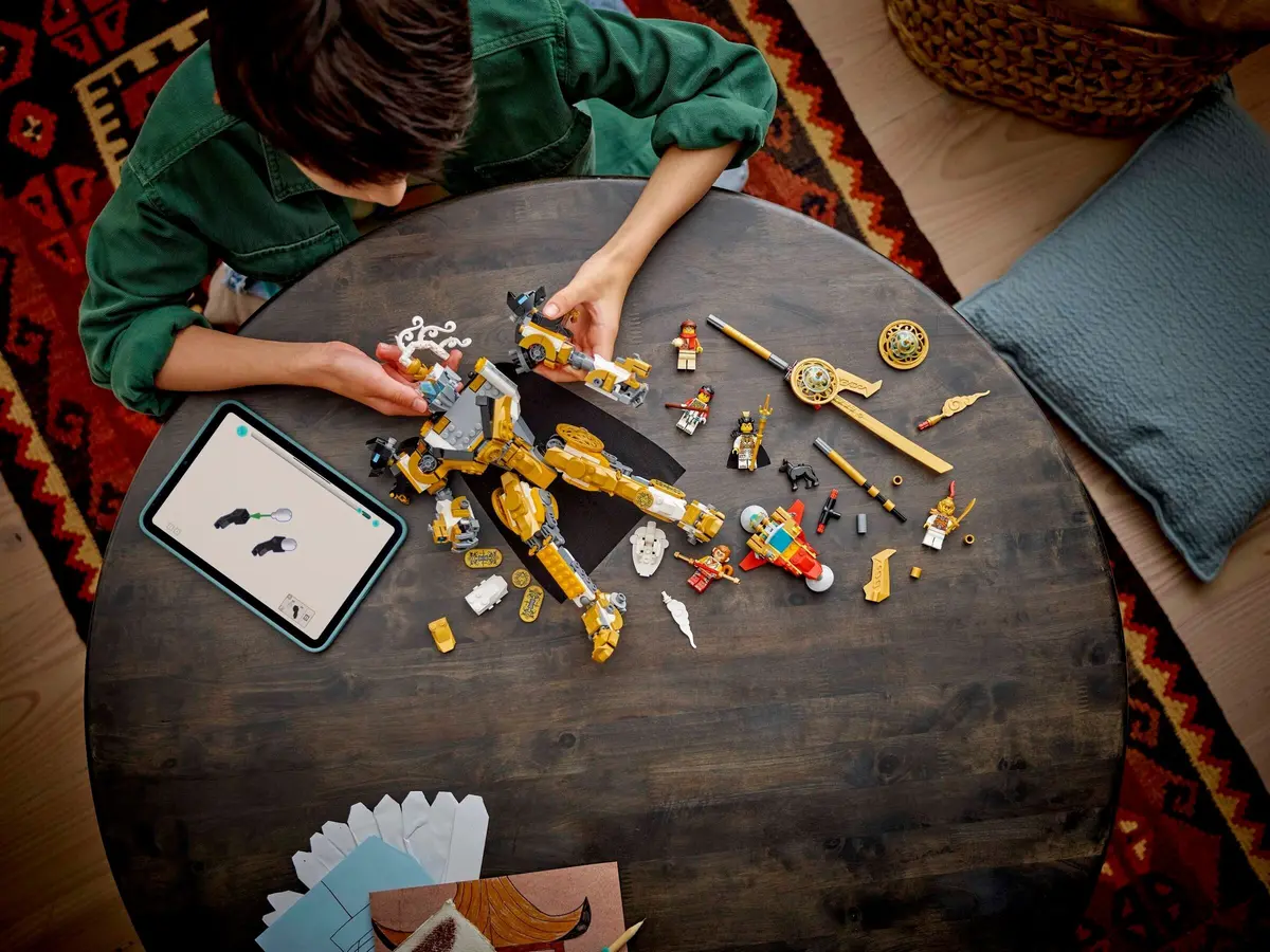 LEGO Monkie Kid 80065 Erlang's Celestial Mech set, image 4
