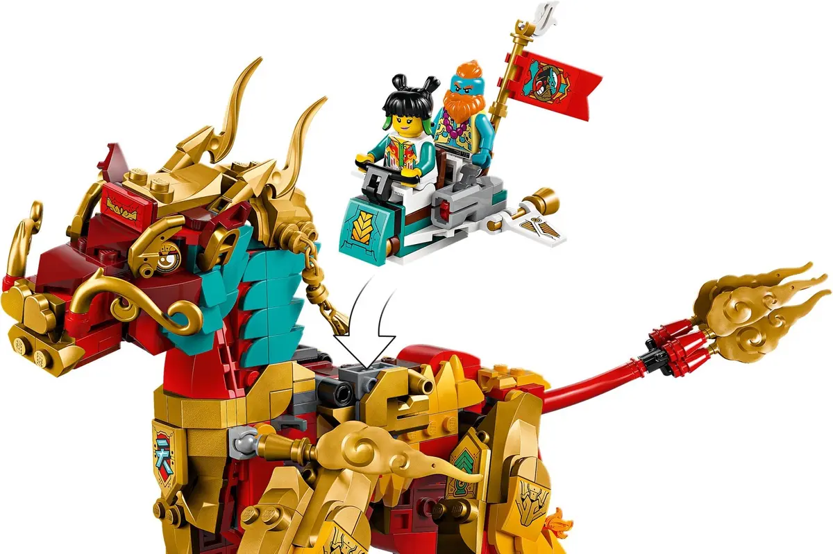 LEGO Monkie Kid 80066 Mythical Creature Qilin set, image 11