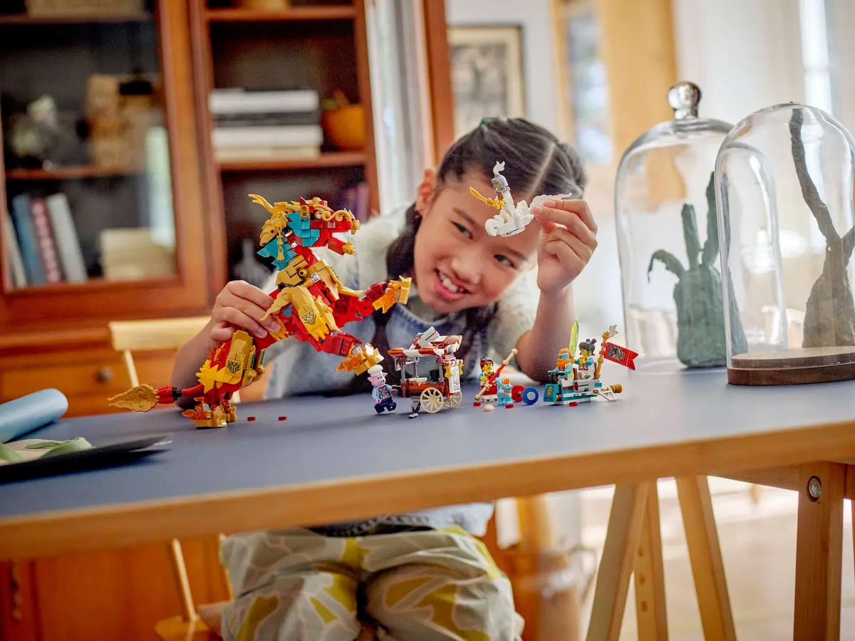 LEGO Monkie Kid 80066 Mythical Creature Qilin set, image 5