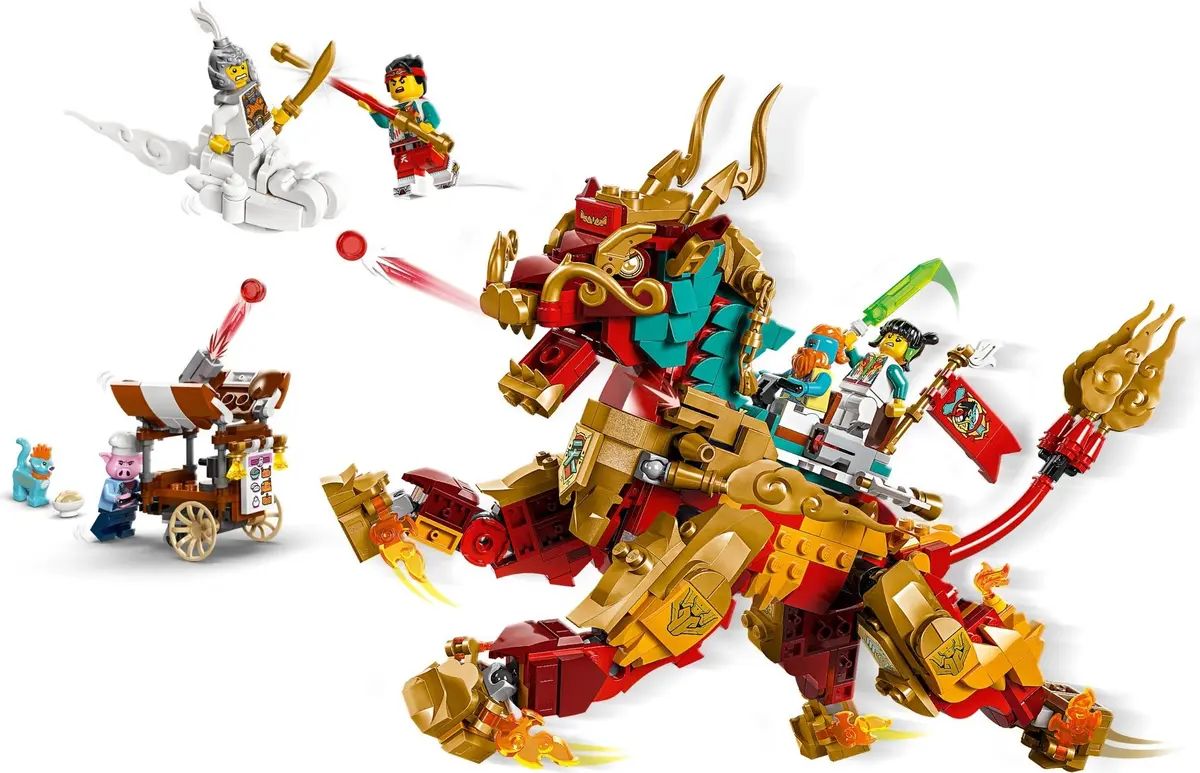 LEGO Monkie Kid 80066 Mythical Creature Qilin set, image 9