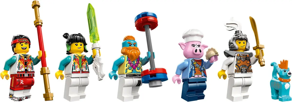 LEGO Monkie Kid 80066 Mythical Creature Qilin set, image 8