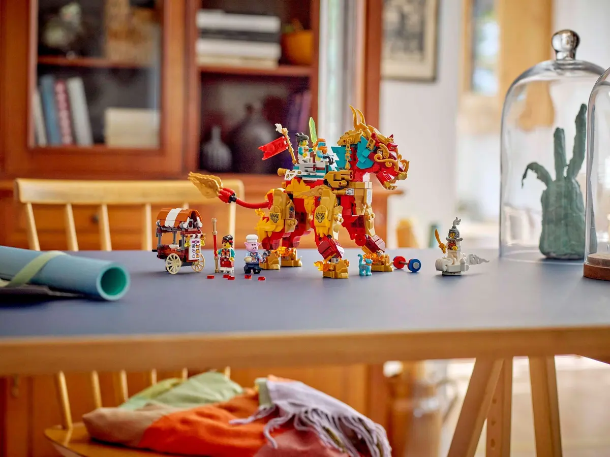 LEGO Monkie Kid 80066 Mythical Creature Qilin set, image 7