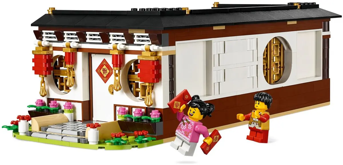 LEGO Seasonal 80101 Chinese New Year's Eve Dinner set, image 4