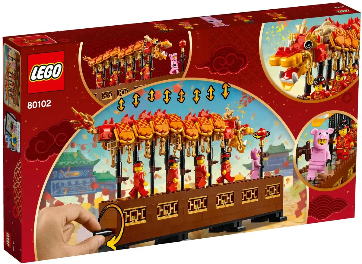 LEGO Seasonal 80102 Dragon Dance set, image 4