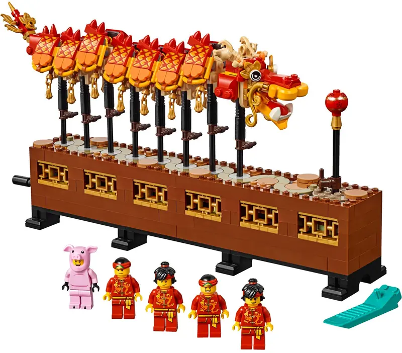 LEGO Seasonal 80102 Dragon Dance set