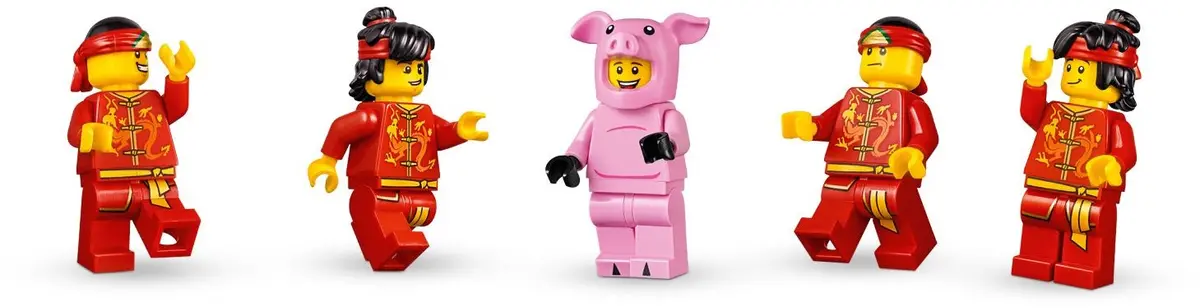 LEGO Seasonal 80102 Dragon Dance set, image 5
