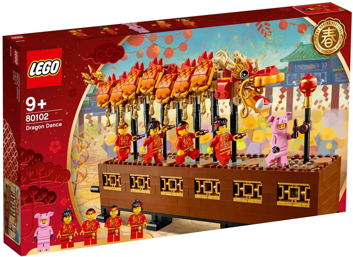 LEGO Seasonal 80102 Dragon Dance set, image 2