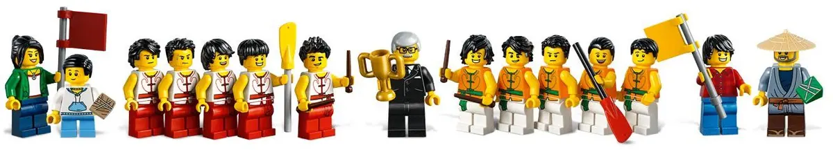 LEGO Seasonal 80103 Dragon Boat Race set, image 7