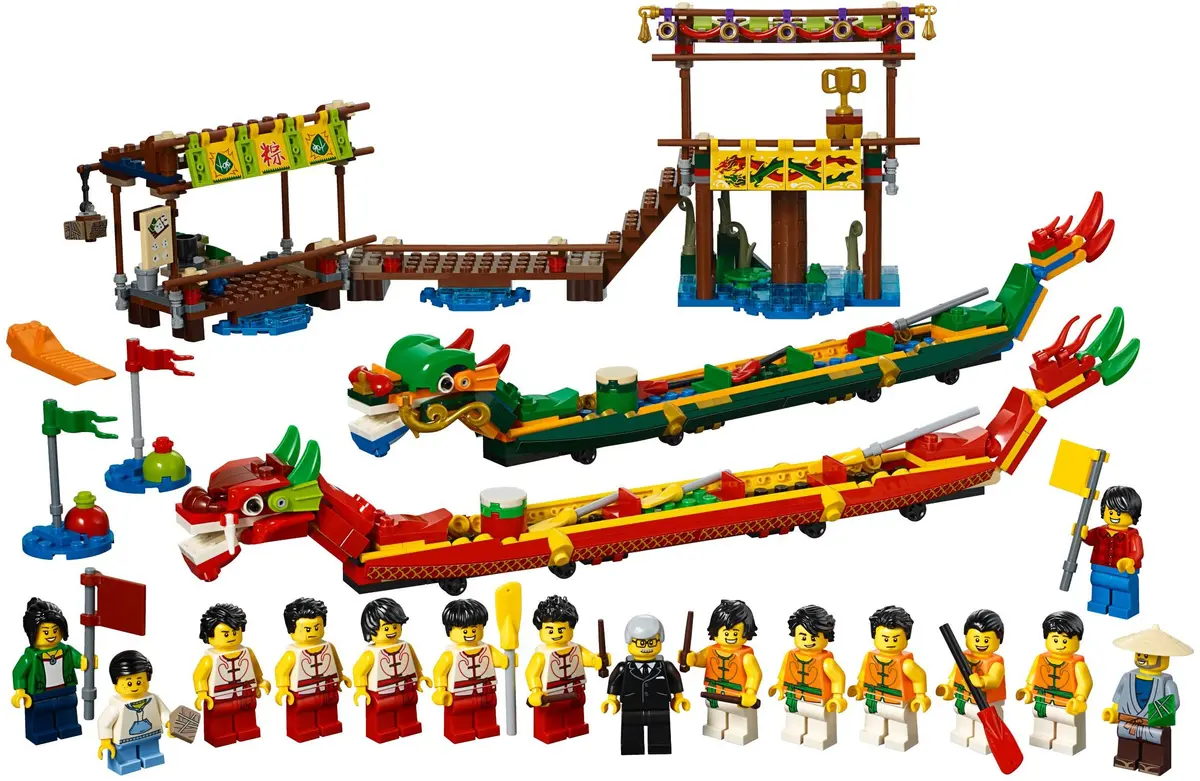 LEGO Seasonal 80103 Dragon Boat Race set