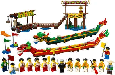 LEGO Seasonal 80103 Dragon Boat Race set