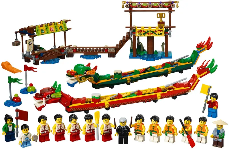 LEGO Seasonal 80103 Dragon Boat Race set