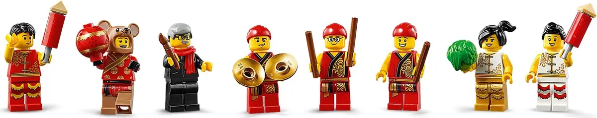 LEGO Seasonal 80104 Lion Dance set, image 17