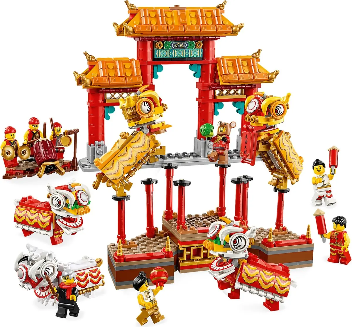 LEGO Seasonal 80104 Lion Dance set, image 13