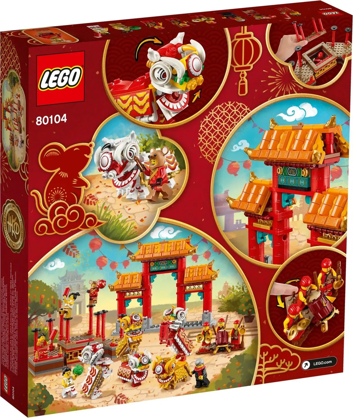 LEGO Seasonal 80104 Lion Dance set, image 16