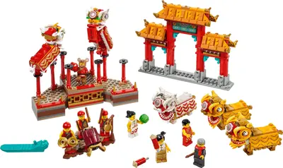 LEGO Seasonal 80104 Lion Dance set