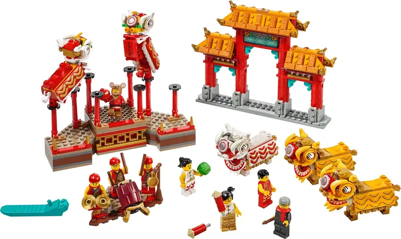 LEGO Seasonal 80104 Lion Dance set