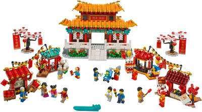 LEGO Seasonal 80105 Chinese New Year Temple Fair set