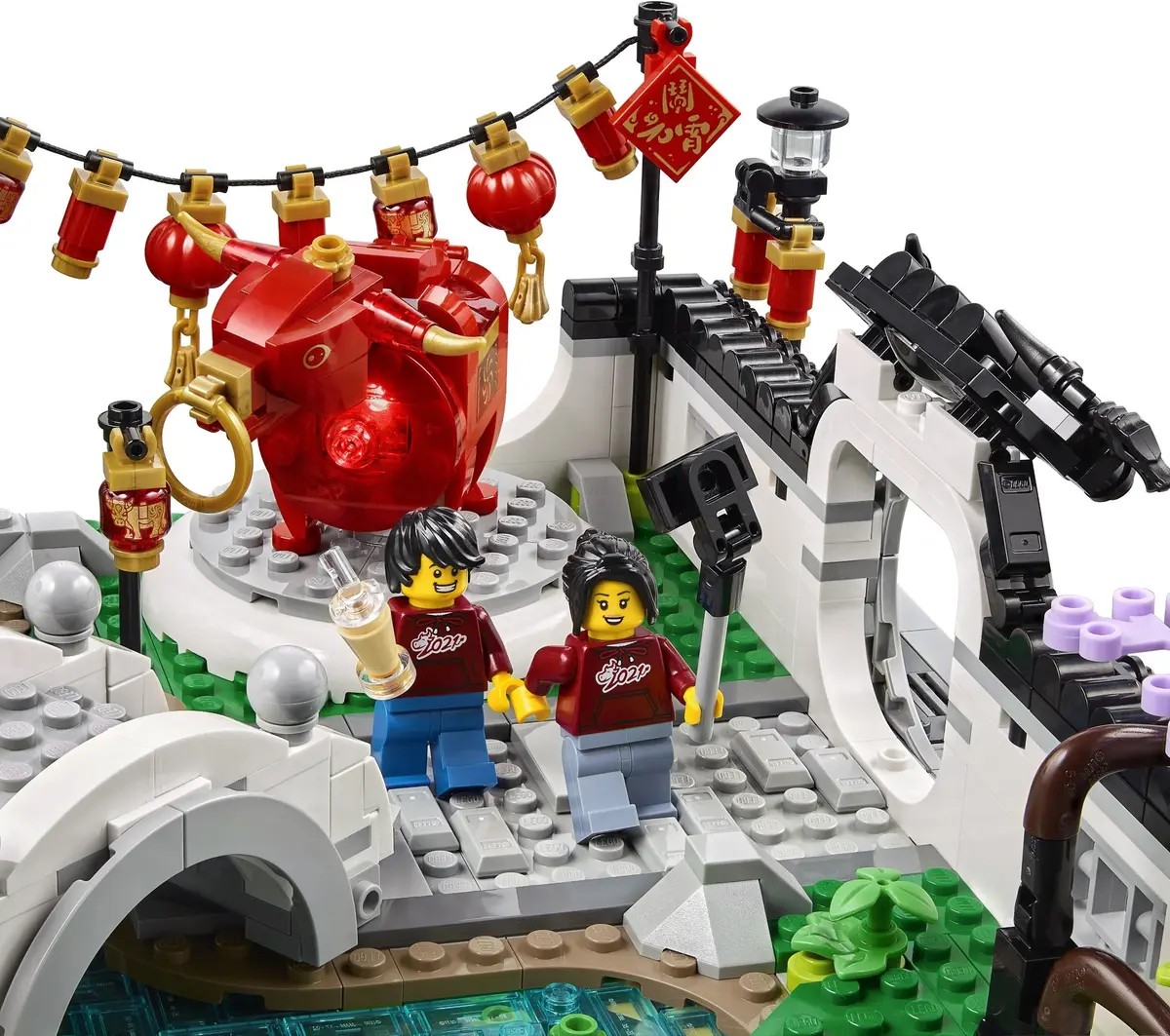 LEGO Seasonal 80107 Spring Lantern Festival set, image 14