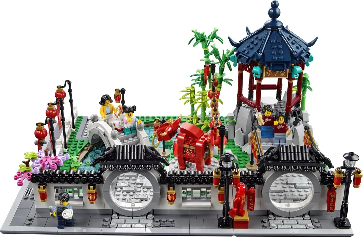 LEGO Seasonal 80107 Spring Lantern Festival set, image 9