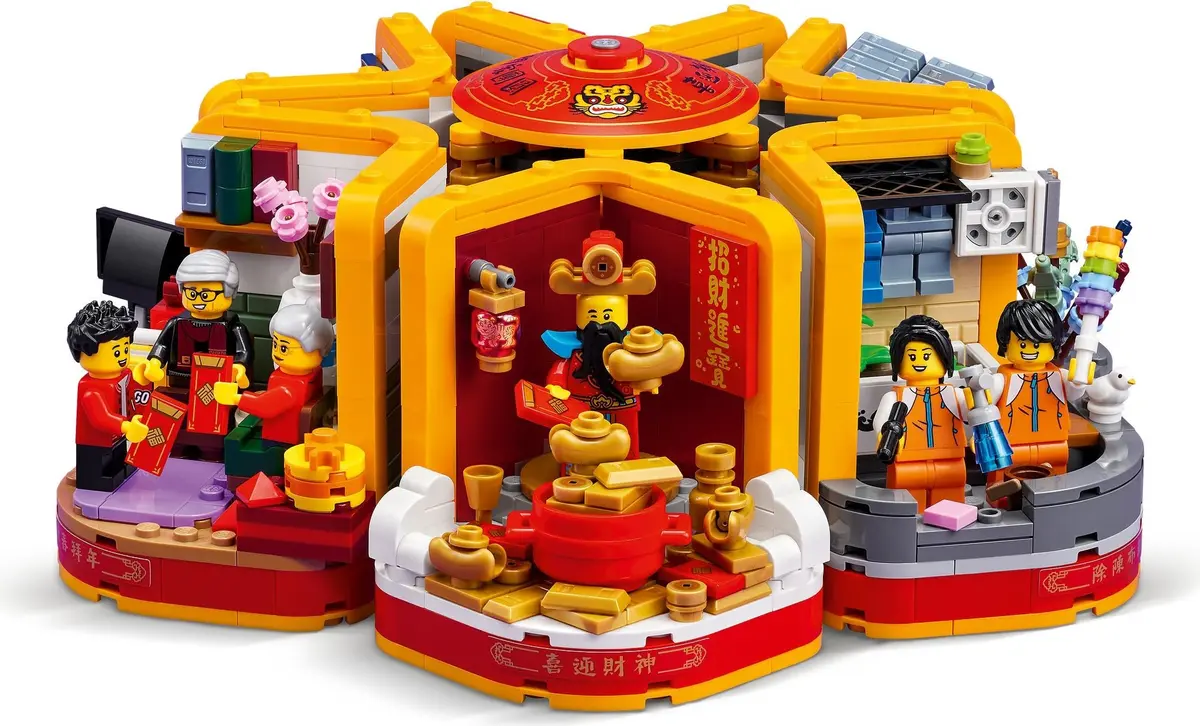 LEGO Seasonal 80108 Lunar New Year Traditions set, image 8