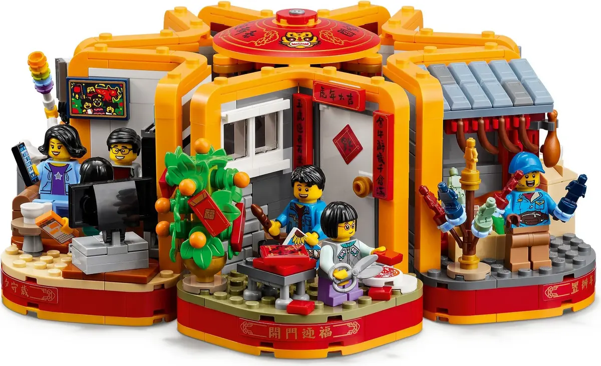 LEGO Seasonal 80108 Lunar New Year Traditions set, image 9