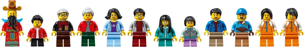 LEGO Seasonal 80108 Lunar New Year Traditions set, image 7