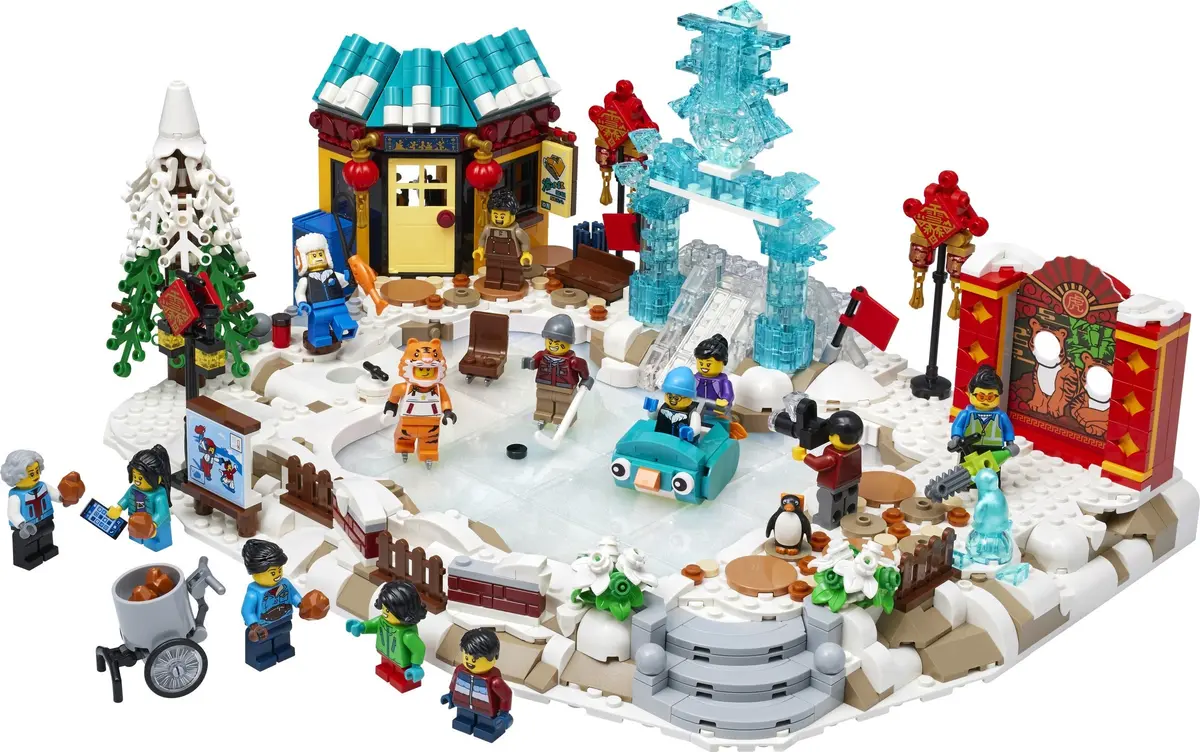 LEGO Seasonal 80109 Lunar New Year Ice Festival set