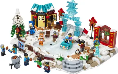 LEGO Seasonal 80109 Lunar New Year Ice Festival set