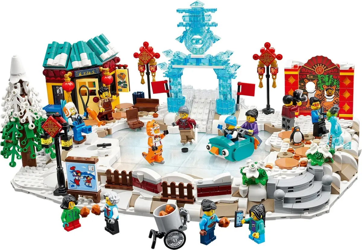 LEGO Seasonal 80109 Lunar New Year Ice Festival set, image 9