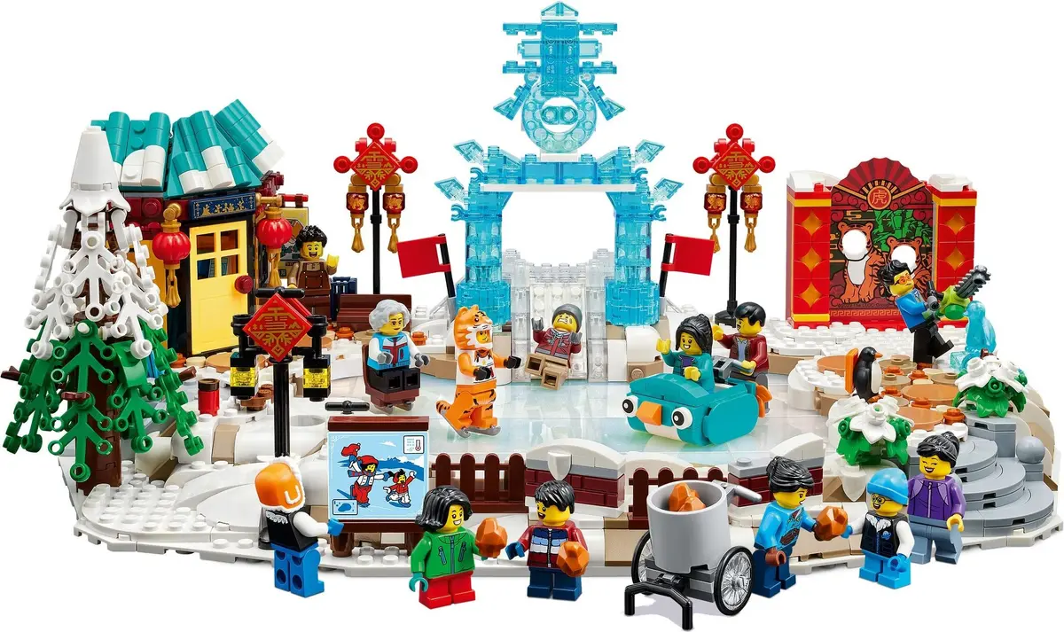 LEGO Seasonal 80109 Lunar New Year Ice Festival set, image 10