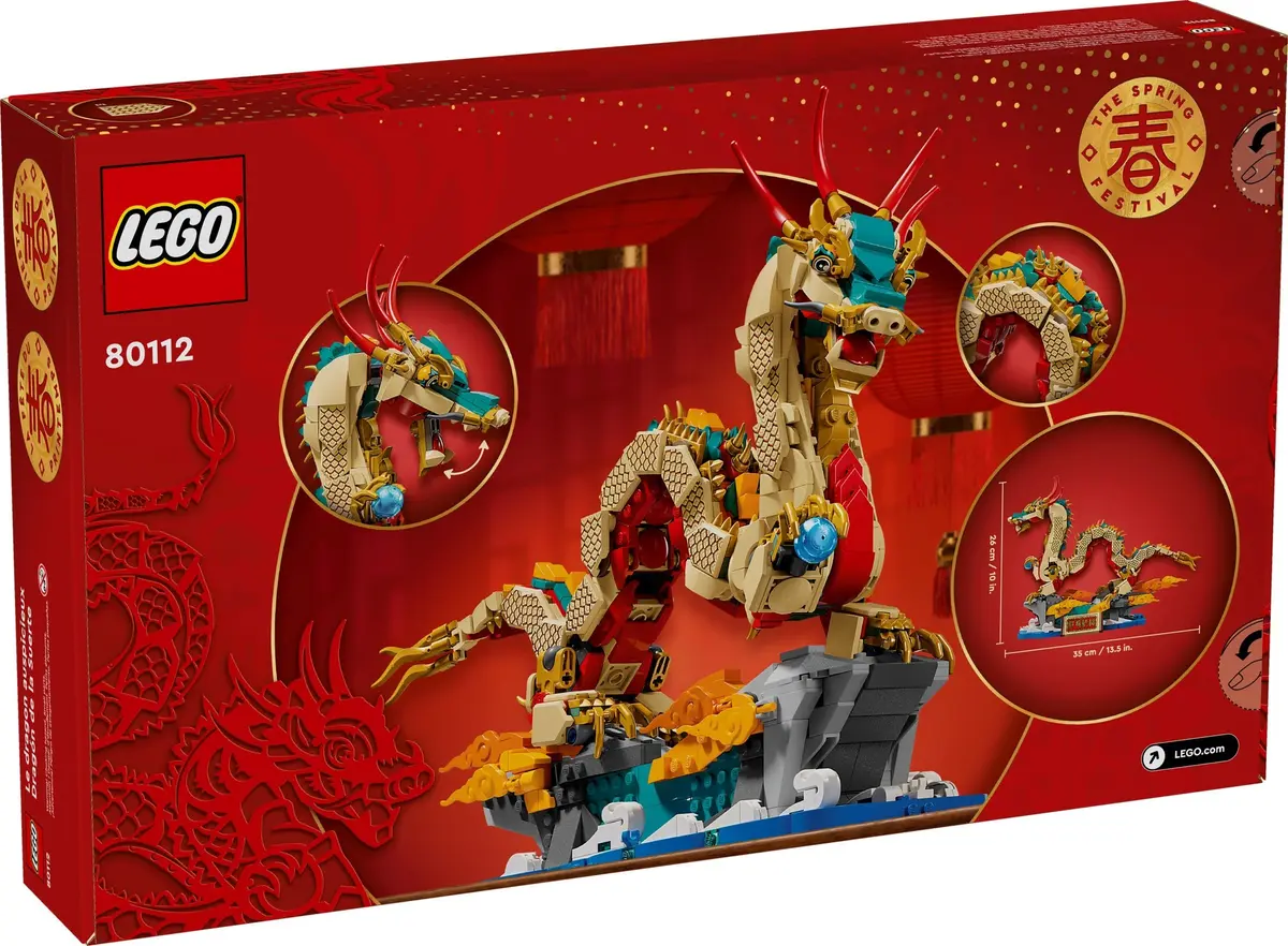 LEGO Seasonal 80112 Auspicious Dragon set, image 7