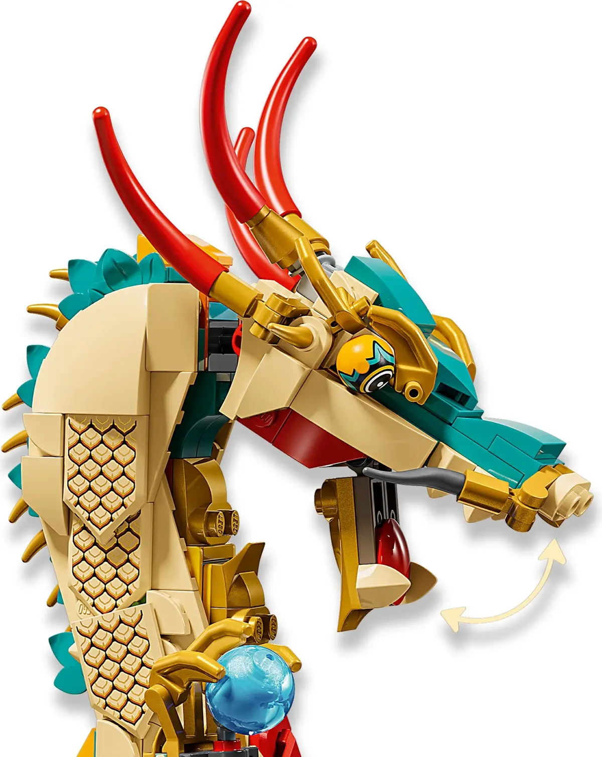 LEGO Seasonal 80112 Auspicious Dragon set, image 5