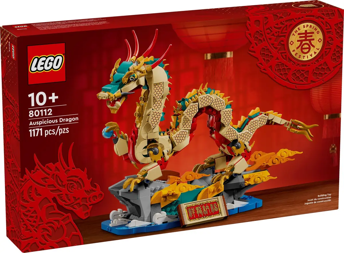 LEGO Seasonal 80112 Auspicious Dragon set, image 2