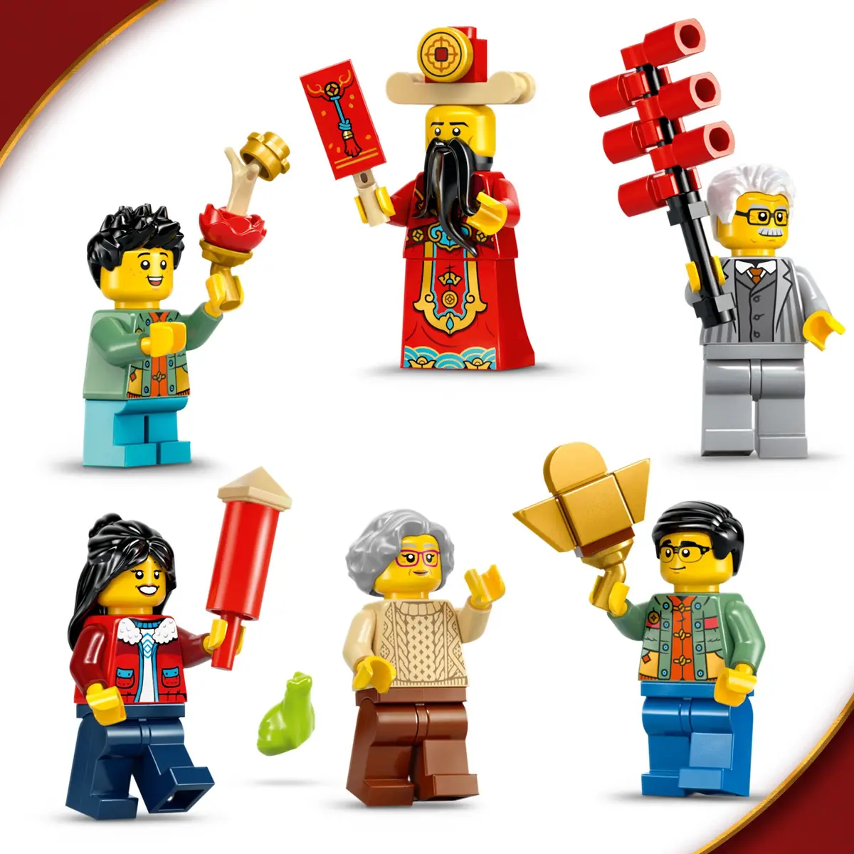 LEGO Seasonal 80118 Fortune Firecracker set, image 4