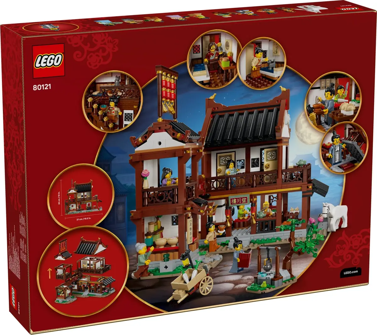 LEGO Seasonal 80121 Ancient Moon-Gazing Inn set, image 2