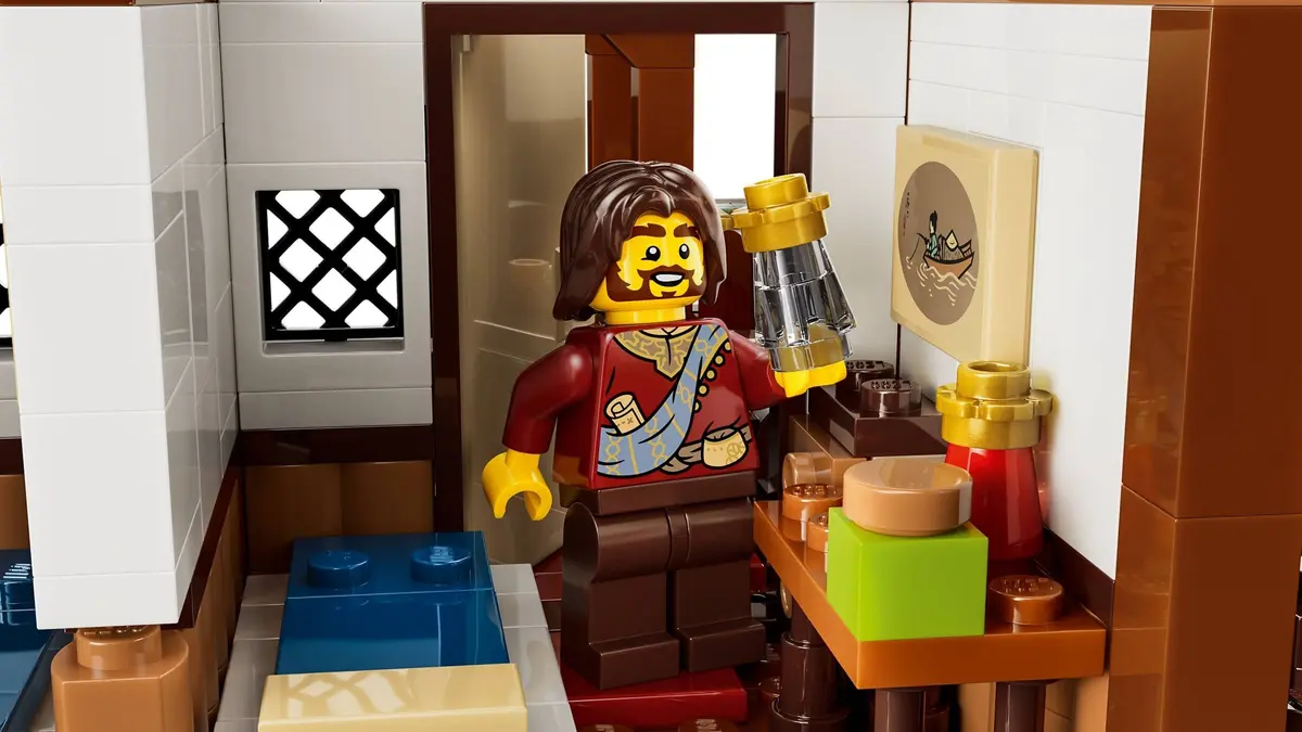 LEGO Seasonal 80121 Ancient Moon-Gazing Inn set, image 15