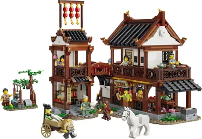 LEGO Seasonal 80121 Ancient Moon-Gazing Inn set