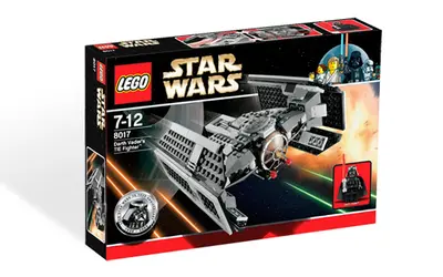 LEGO Star Wars 8017 Darth Vader's TIE Fighter set, image 4