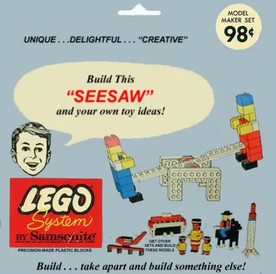 LEGO Samsonite 803 Seesaw set