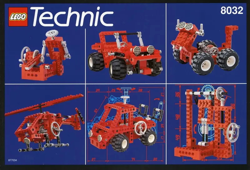 LEGO Technic 8032 Multi Functional Starter Set set