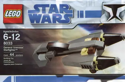 LEGO Star Wars 8033 General Grievous' Starfighter set
