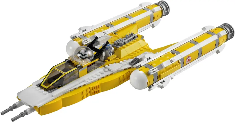 LEGO Star Wars 8037 Anakin's Y-wing Starfighter set