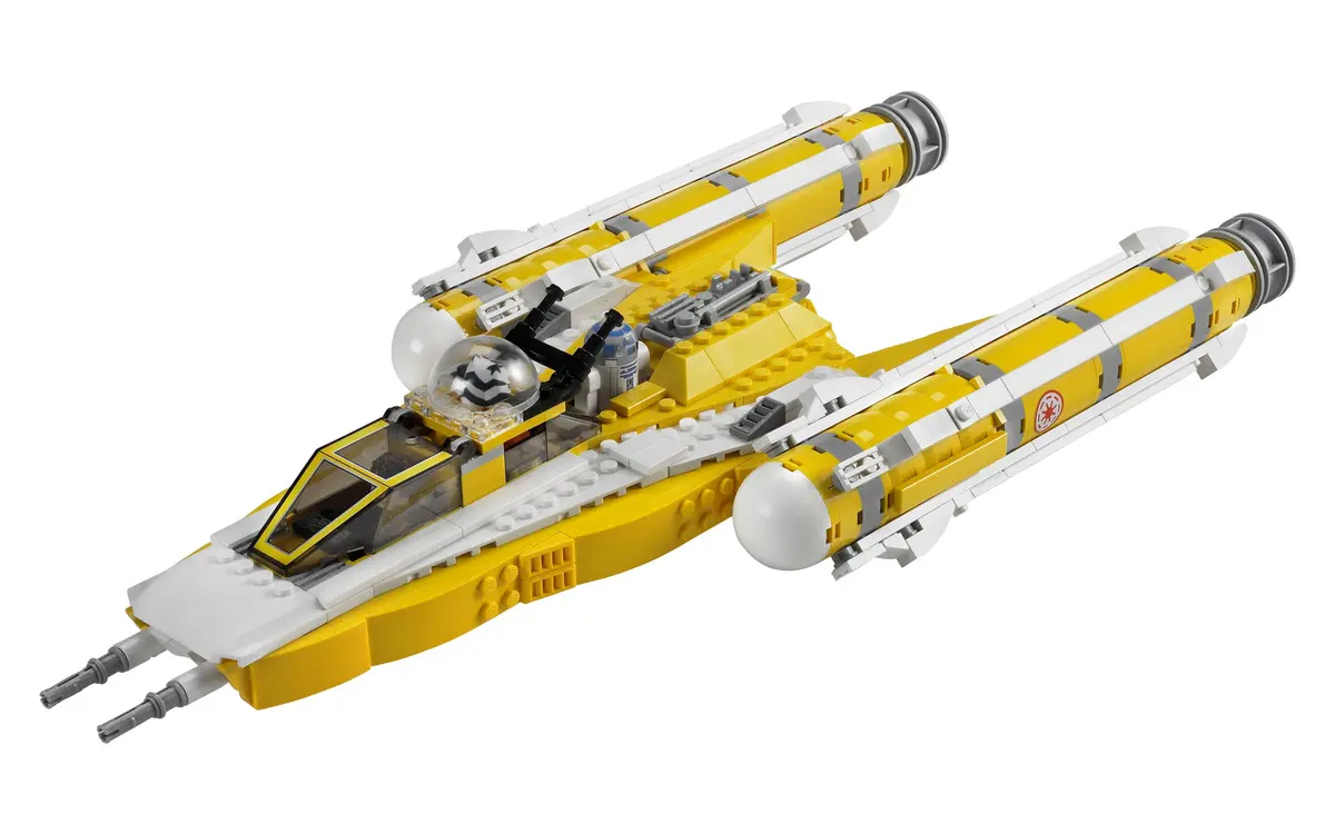 LEGO Star Wars 8037 Anakin's Y-wing Starfighter set, image 3