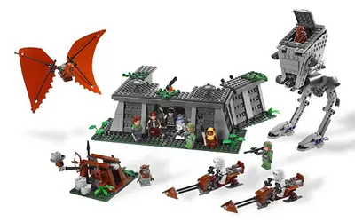 LEGO Star Wars 8038 The Battle of Endor set, image 2