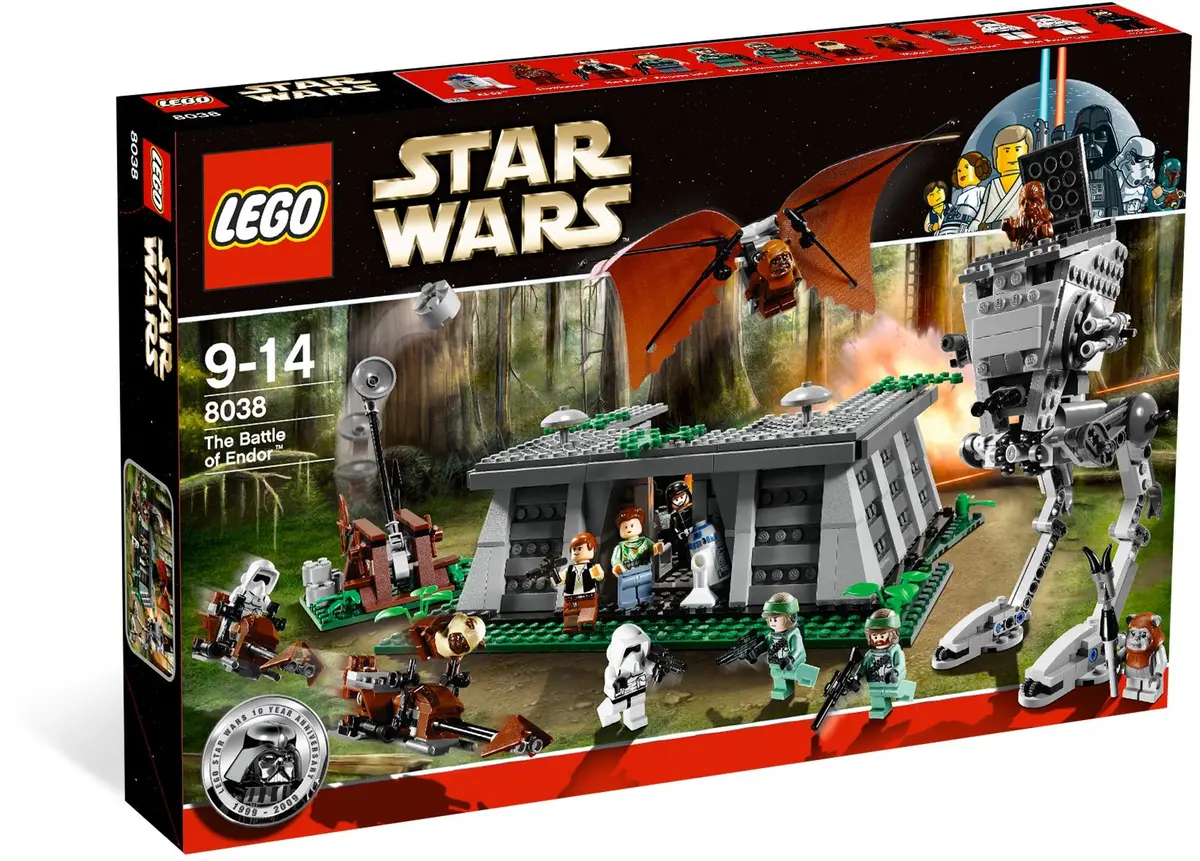 LEGO Star Wars 8038 The Battle of Endor set, image 8