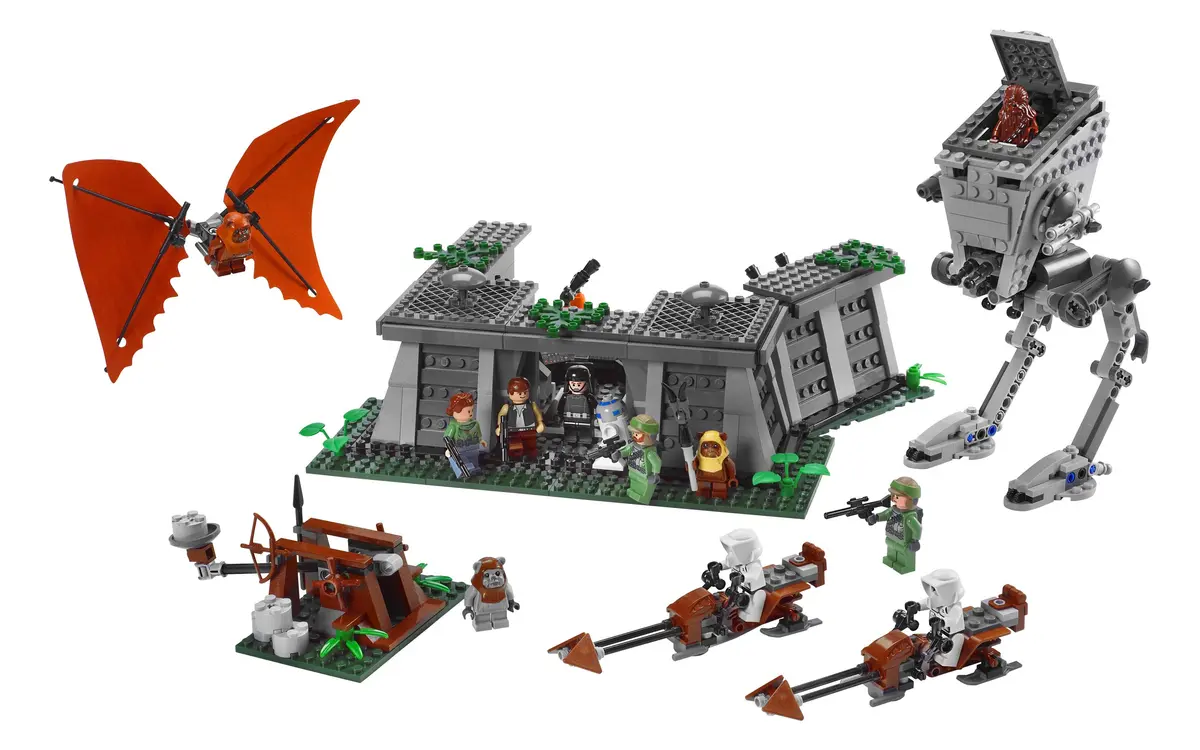 LEGO Star Wars 8038 The Battle of Endor set, image 3