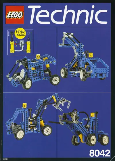 LEGO Technic 8042 Multi Model Pneumatic Set set
